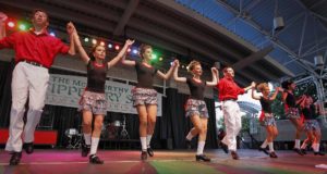 Dancers dancing at Irish Fest Milwaukee